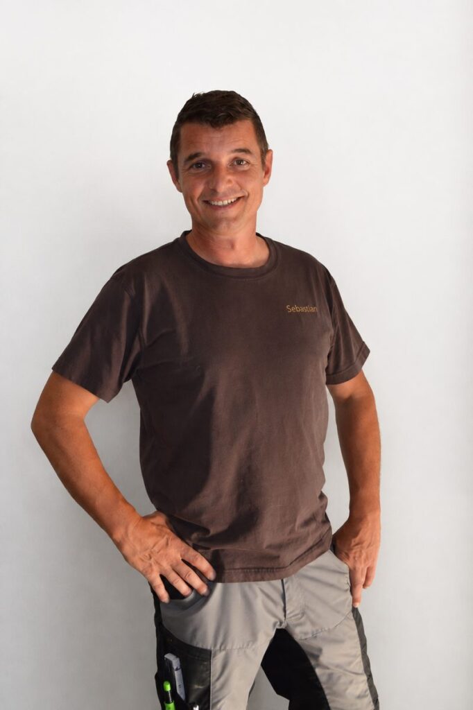 Portraitbild von Schreiner Sebastian Wehner